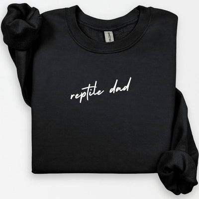 Reptile Mom Crewneck, Reptile Dad Hoodie, Lizard Mama Gift Idea, Snake Bearded Dragon Gecko Rescuer, Cool Present for Reptile Parents