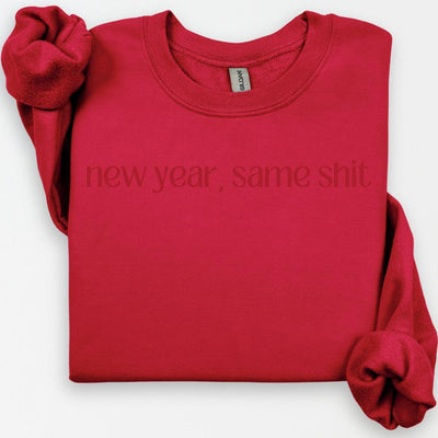 New Years Same Shit Sweatshirt, New Years 2025, Happy New Years Shirt, Festive Party Shirts For Women, Cute Crewneck, Funny NYE Shirt