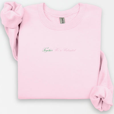Together We're Unlimited Sweatshirt, Wicked Sweatshirt, Glinda Sweater, Gift for Her, Glinda Elphaba Wicked Sweater, Wicked Movie Broadway