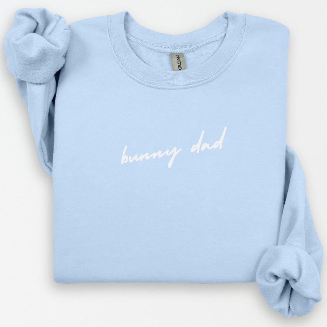 Bunny Mom Sweatshirt, Bunny Dad Sweatshirt, Bunny Mom Shirt, Bunny Mom Gifts, Rabbit Lover Gift, Bunny Mom Merch, Bunny Parent Sweatshirt