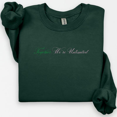 Together We're Unlimited Sweatshirt, Wicked Sweatshirt, Glinda Sweater, Gift for Her, Glinda Elphaba Wicked Sweater, Wicked Movie Broadway