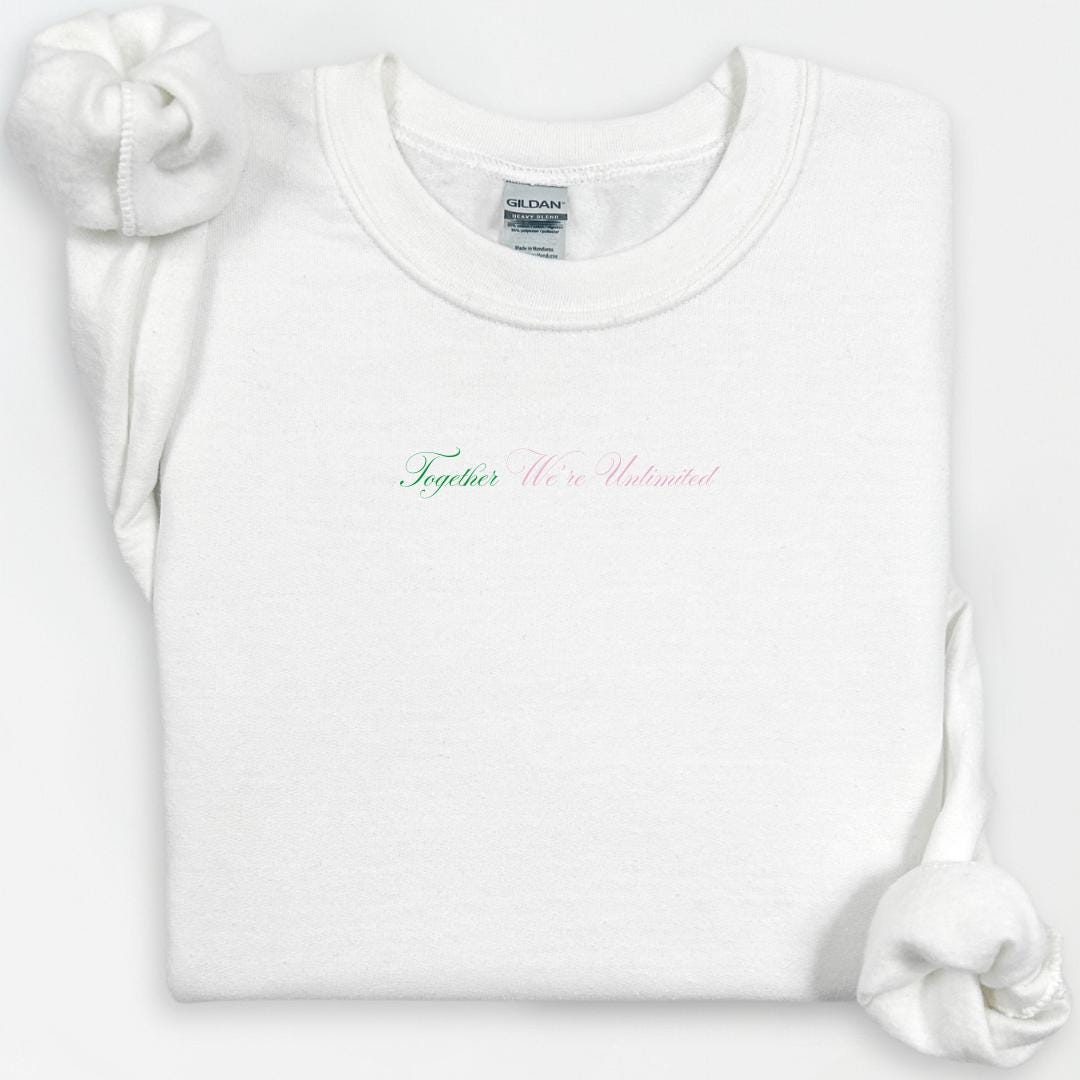 Together We're Unlimited Sweatshirt, Wicked Sweatshirt, Glinda Sweater, Gift for Her, Glinda Elphaba Wicked Sweater, Wicked Movie Broadway