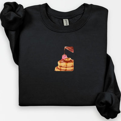 Kawaii Pancake Sweatshirt, Anime Inspired, Retro Video Game Sweater, Men's Japanese Streetwear, Anime Gifts, Gift For Friend, Unisex Hoodie