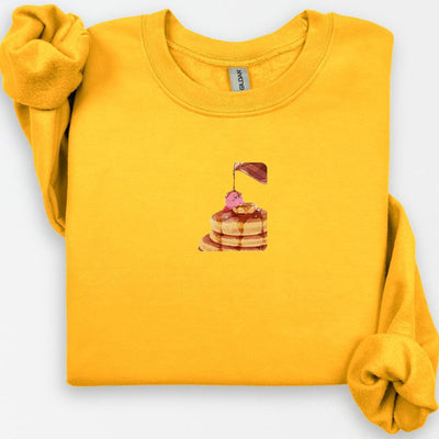 Kawaii Pancake Sweatshirt, Anime Inspired, Retro Video Game Sweater, Men's Japanese Streetwear, Anime Gifts, Gift For Friend, Unisex Hoodie