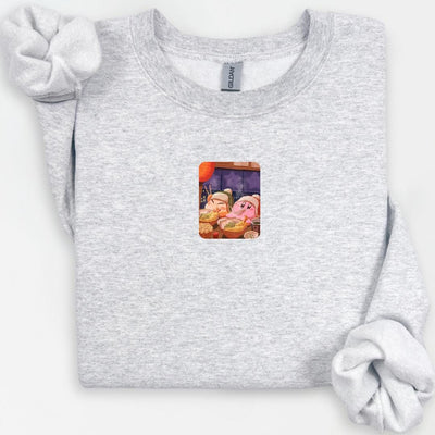 Kawaii Hot Pot Sweatshirt, Anime Inspired, Retro Video Game Sweater, Men's Japanese Streetwear, Anime Gifts, Ramen Lover Gift, Cute Shirt