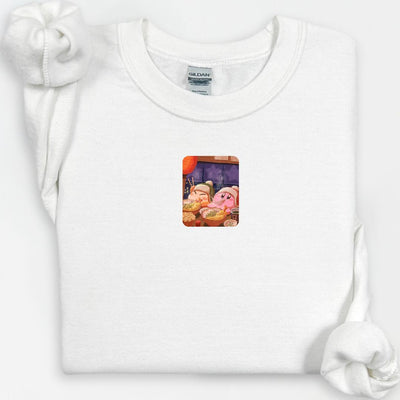 Kawaii Hot Pot Sweatshirt, Anime Inspired, Retro Video Game Sweater, Men's Japanese Streetwear, Anime Gifts, Ramen Lover Gift, Cute Shirt