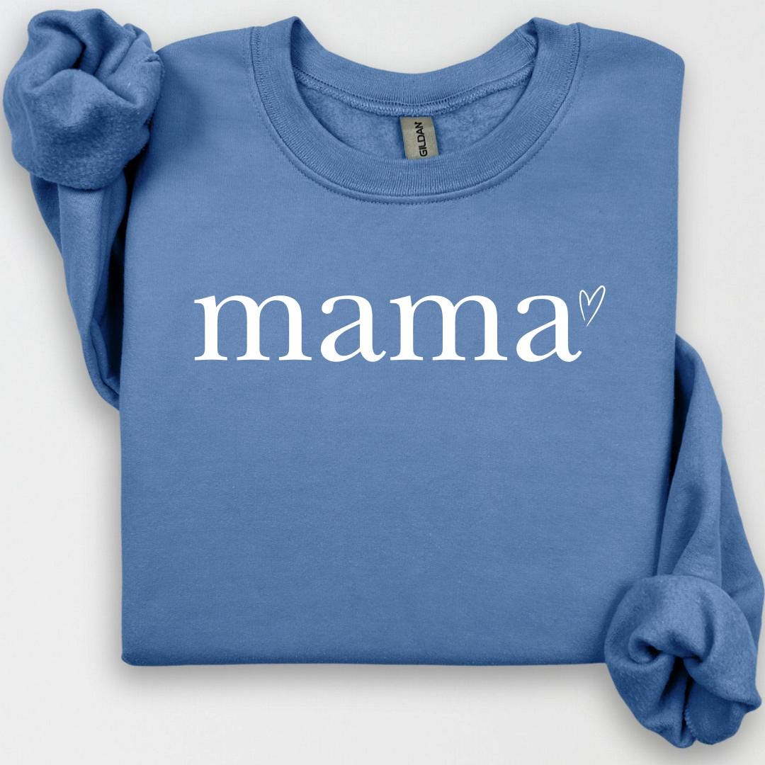 Mama Crewneck, Cute Mama Sweatshirt, Cool Mom Tee, Trendy Mom Apparel, Mom Life, Mothers Day Gifts, New Mom Shirt, Expecting Mom, Mom Life
