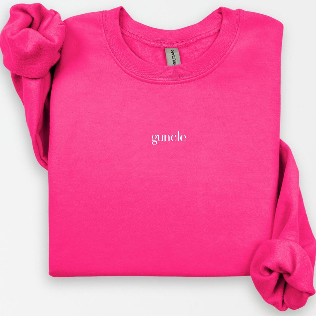 Guncle Crewneck, Gay Uncle Shirt, Unique Uncle Gift, Fathers Day Gift, Cool Uncle Gift, New Uncle, Gift For Uncle, Funny Queer Gifts, Pride