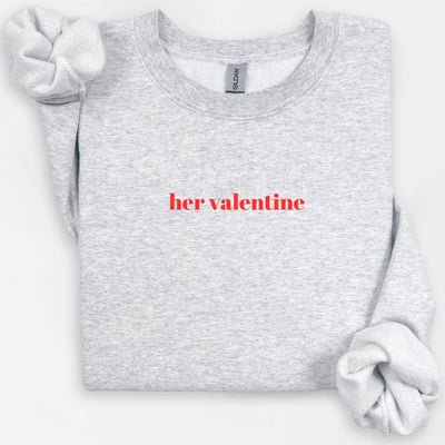 His & Her Valentine Crewnecks, Couples Valentines Day, Matching Couple Shirts, Valentines Day Gifts, Cute Couple Shirts, Anniversary Gifts