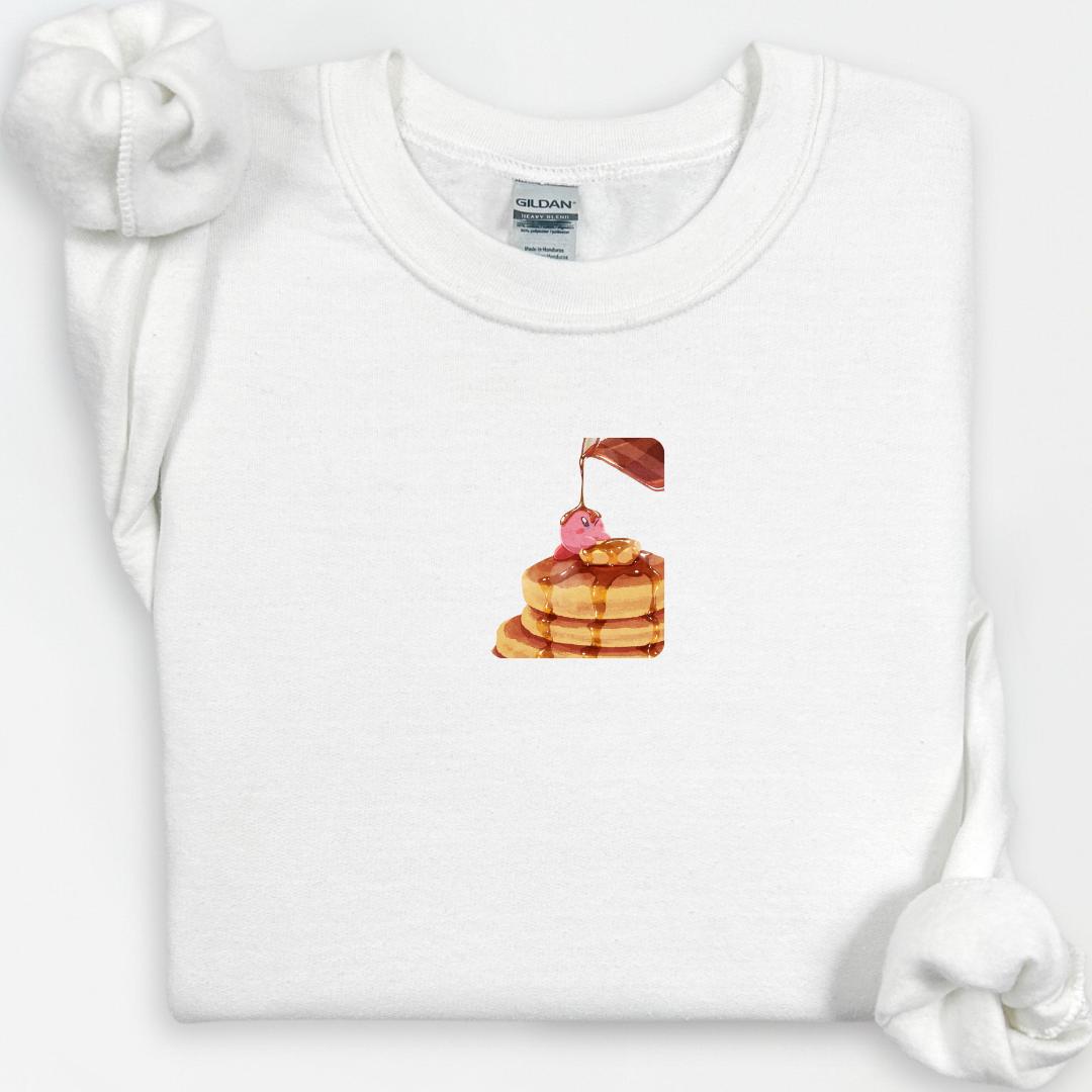 Kawaii Pancake Sweatshirt, Anime Inspired, Retro Video Game Sweater, Men's Japanese Streetwear, Anime Gifts, Gift For Friend, Unisex Hoodie