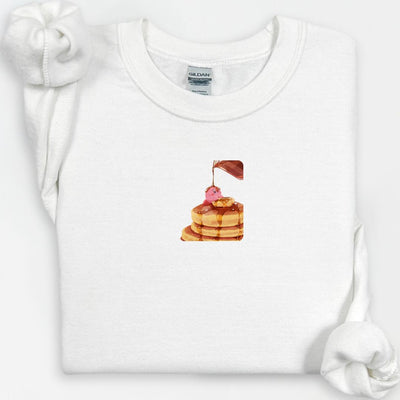 Kawaii Pancake Sweatshirt, Anime Inspired, Retro Video Game Sweater, Men's Japanese Streetwear, Anime Gifts, Gift For Friend, Unisex Hoodie