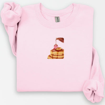 Kawaii Pancake Sweatshirt, Anime Inspired, Retro Video Game Sweater, Men's Japanese Streetwear, Anime Gifts, Gift For Friend, Unisex Hoodie