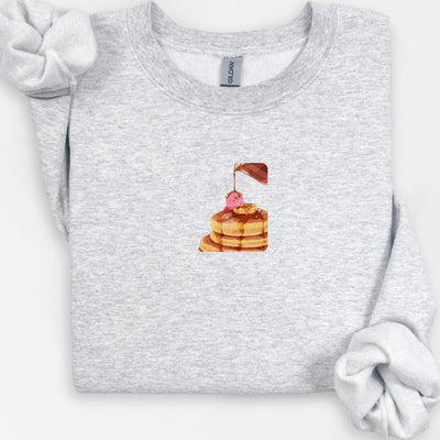 Kawaii Pancake Sweatshirt, Anime Inspired, Retro Video Game Sweater, Men's Japanese Streetwear, Anime Gifts, Gift For Friend, Unisex Hoodie