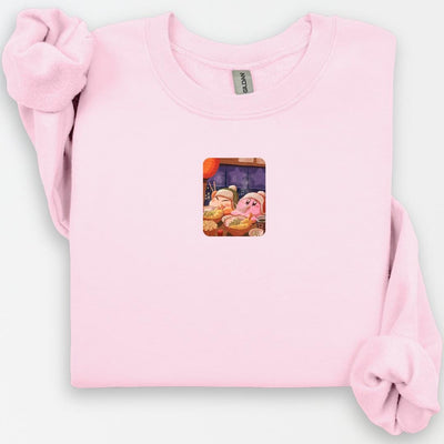 Kawaii Hot Pot Sweatshirt, Anime Inspired, Retro Video Game Sweater, Men's Japanese Streetwear, Anime Gifts, Ramen Lover Gift, Cute Shirt
