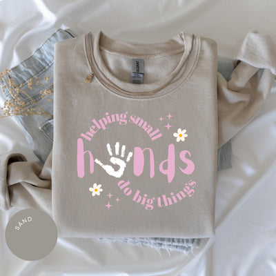 Helping Small Hands Do Big Things, Teacher, Therapist Gifts, OT, SLP, Preschool Shirt, Early Childhood Education, Child Development, OT Crew