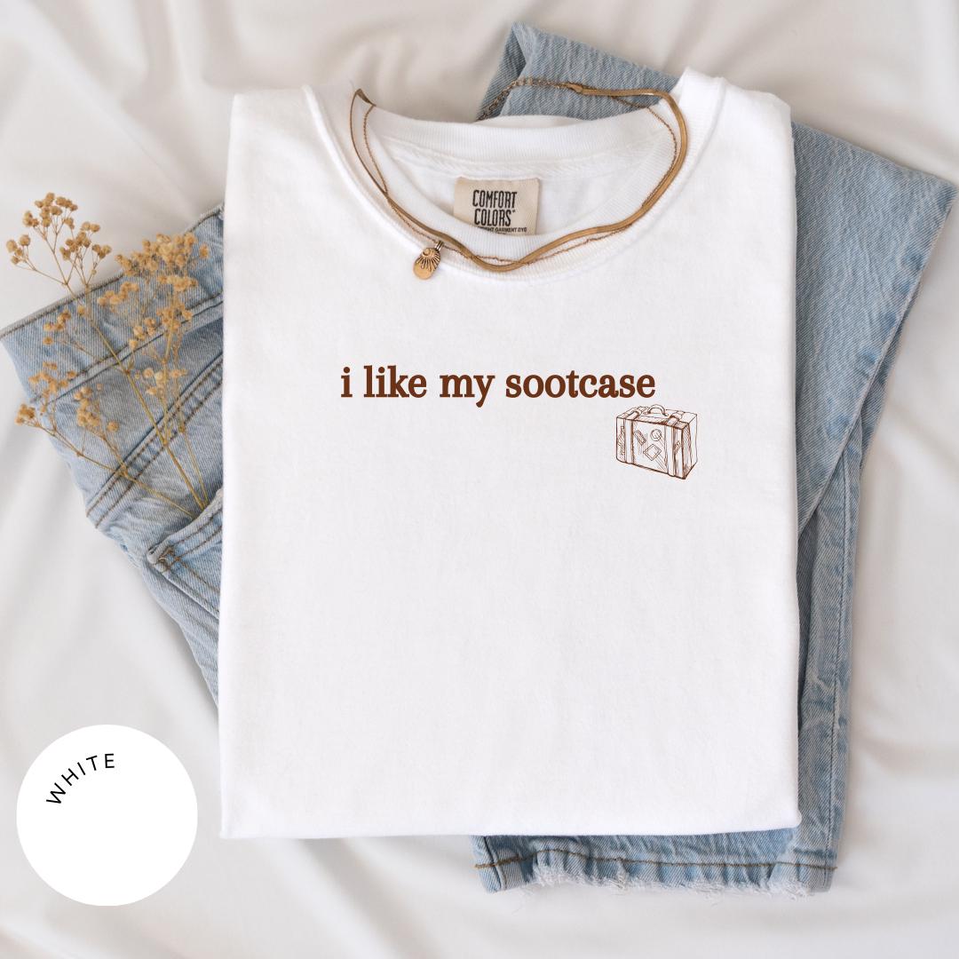 I Like My Sootcase Comfort Colors® Shirt, Viral Barron Trump Meme, Meme Shirt, TikTok Meme Shirt, Pop Culture Gift, Y2K Humor, GenZ Humor