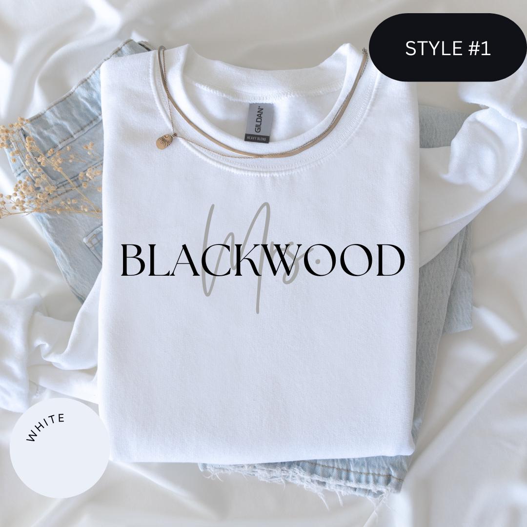 CUSTOM Mr & Mrs Crewneck, Personalized Wifey And Hubby Shirt, Wedding Party Outfit, Honeymoon Clothing, Bride Groom Sweatshirt, Couple Gifts