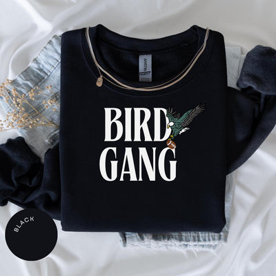 Bird Gang Crewneck, Game Day Crewneck, Philadelphia Football Crewneck, Eagles Football Crewneck, Football Gift Crewneck