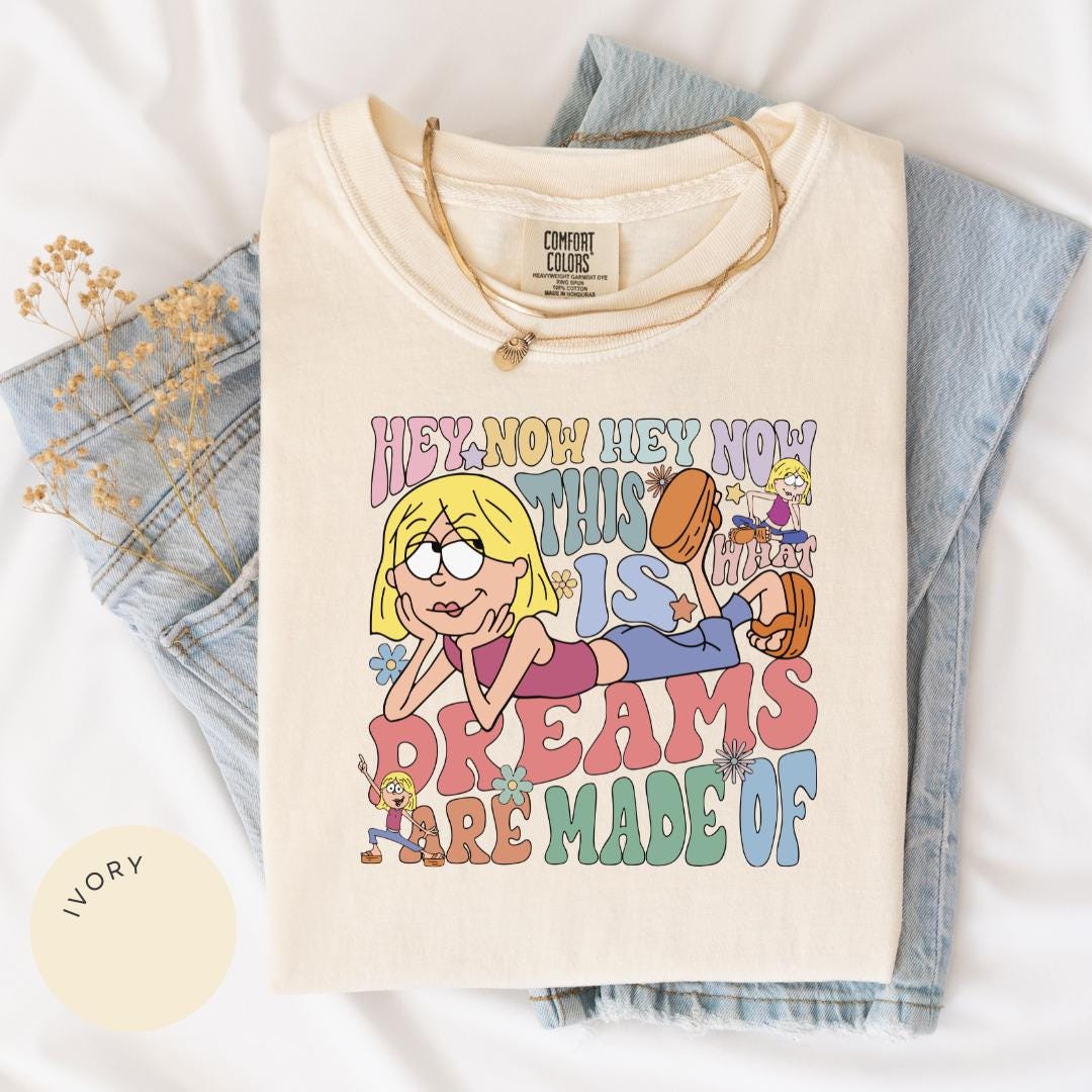 This is What Dreams Are Made Of Comfort Colors® Shirt, Lizzie McGuire Tee, Vintage Y2K Shirt, 90s Nostalgia Gift, Graphic Tee, Gift for Her