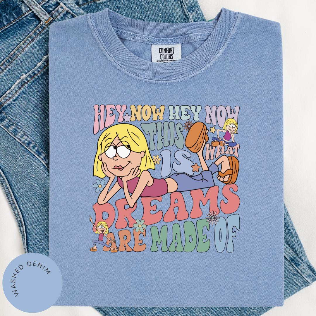 This is What Dreams Are Made Of Comfort Colors® Shirt, Lizzie McGuire Tee, Vintage Y2K Shirt, 90s Nostalgia Gift, Graphic Tee, Gift for Her