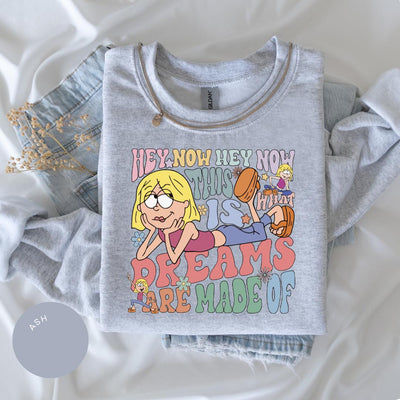 This is What Dreams Are Made Of Crewneck, Lizzie McGuire Crewneck, Vintage Y2K Shirt, 90s Nostalgia Gift, Graphic Tee, Gift for Her