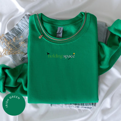 Holding Space Sweatshirt, Wicked Sweatshirt, Wicked Movie Sweater, Funny Shirt, Gift for Her, Glinda Elphaba Wicked Crewneck, Good Witch
