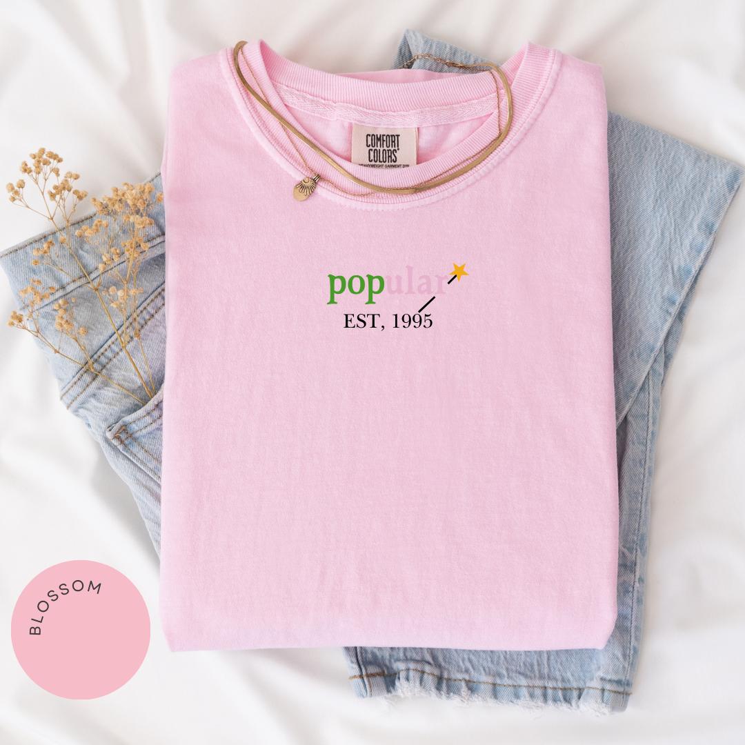 Wicked Est Comfort Colors® Shirt, Popular Shirt, Glinda T-Shirt, Pink Shirt, Gift for Her, Glinda Elphaba Wizard of Oz T-Shirt, Wicked Movie