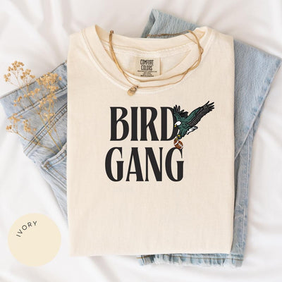 Bird Gang Comfort Colors® Shirt, Game Day Shirt, Philadelphia Football Shirt, Eagles Football Shirt, Football Gift Shirt