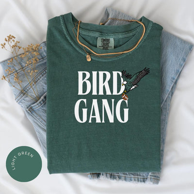 Bird Gang Comfort Colors® Shirt, Game Day Shirt, Philadelphia Football Shirt, Eagles Football Shirt, Football Gift Shirt