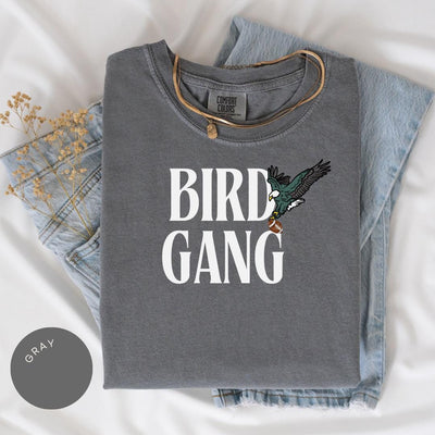Bird Gang Comfort Colors® Shirt, Game Day Shirt, Philadelphia Football Shirt, Eagles Football Shirt, Football Gift Shirt
