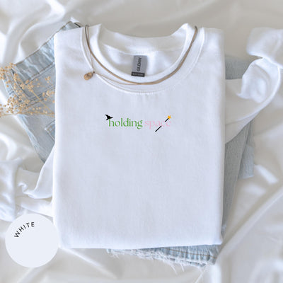 Holding Space Sweatshirt, Wicked Sweatshirt, Wicked Movie Sweater, Funny Shirt, Gift for Her, Glinda Elphaba Wicked Crewneck, Good Witch