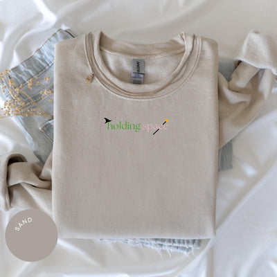 Holding Space Sweatshirt, Wicked Sweatshirt, Wicked Movie Sweater, Funny Shirt, Gift for Her, Glinda Elphaba Wicked Crewneck, Good Witch