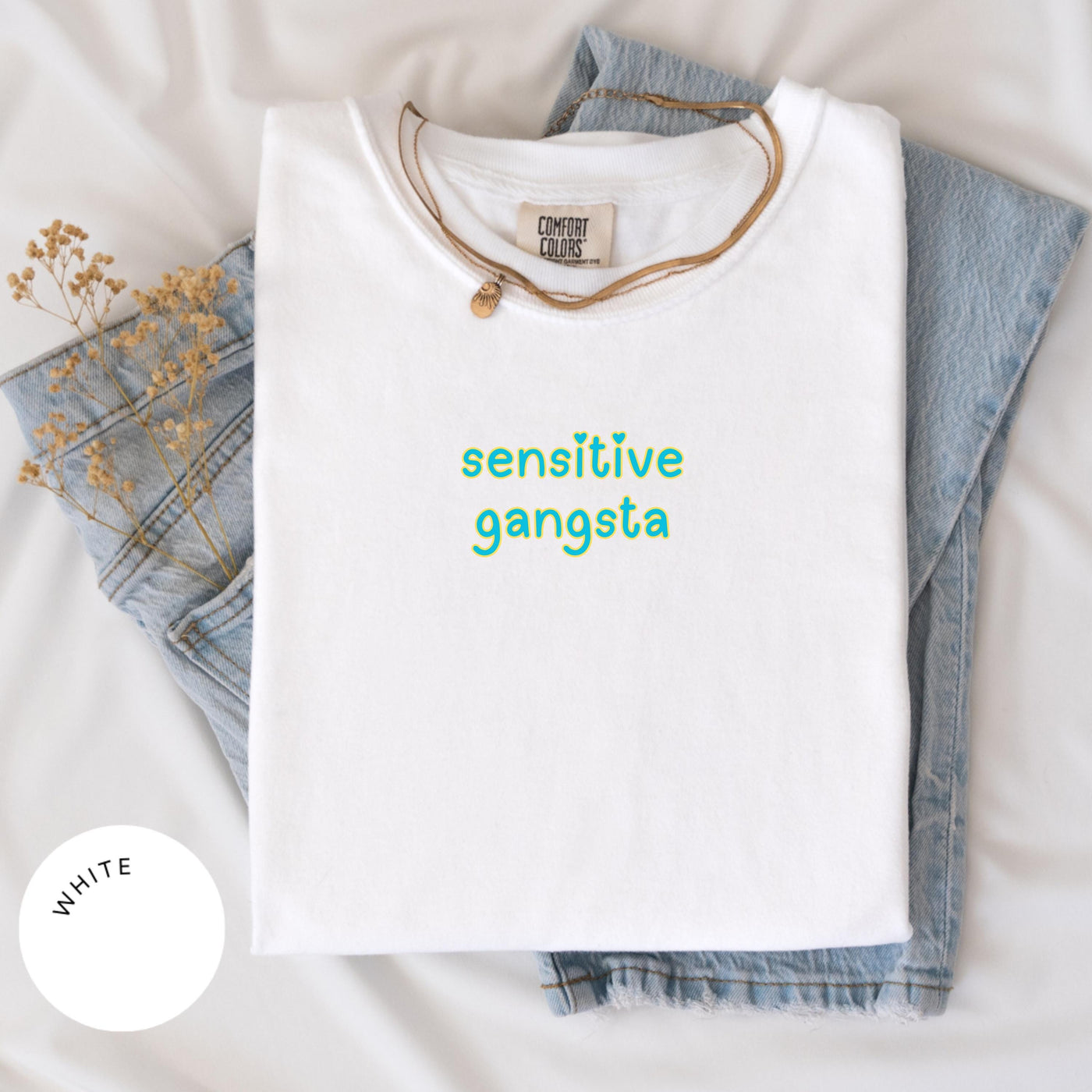 Comfort Colors® Sensitive Gangsta Shirt, Amaya Papaya Quote Shirt, Meme Tee, Mom Gift, Funny Quote, Love Island Shirt, Huda Shirt, Mommy
