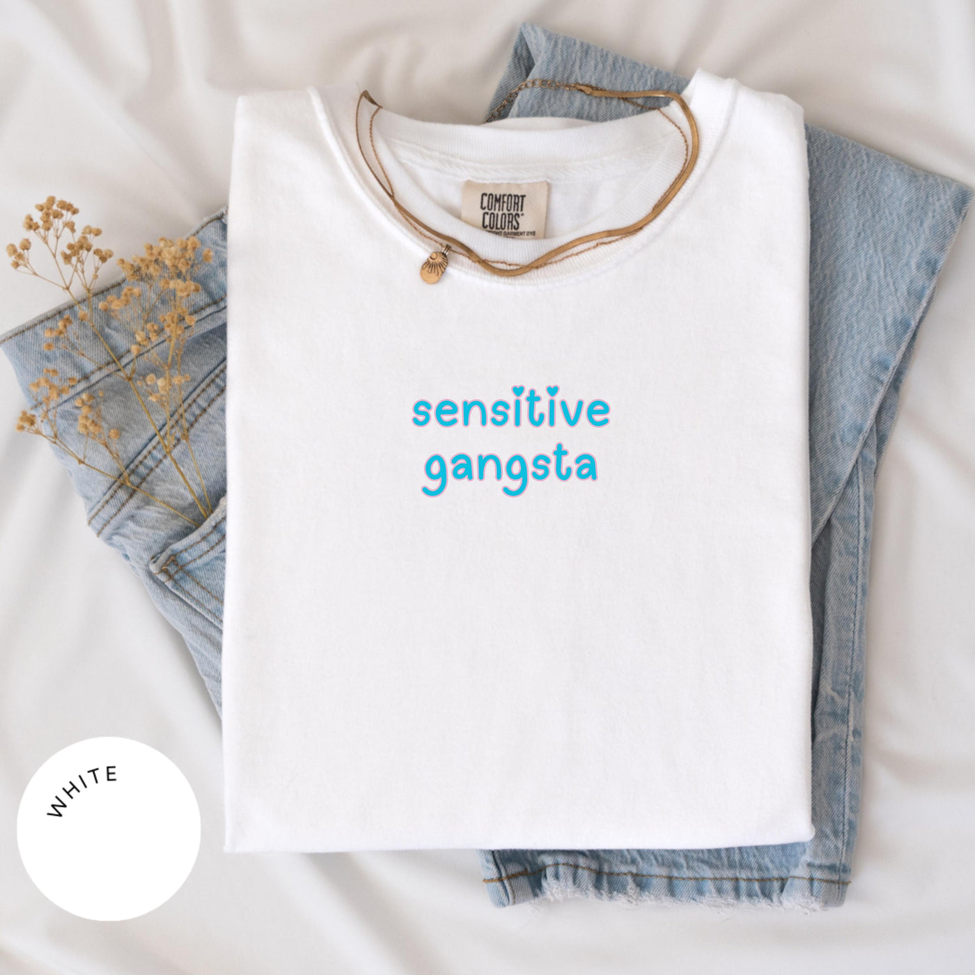 Comfort Colors® Sensitive Gangsta Shirt, Amaya Papaya Quote Shirt, Meme Tee, Mom Gift, Funny Quote, Love Island Shirt, Huda Shirt, Mommy