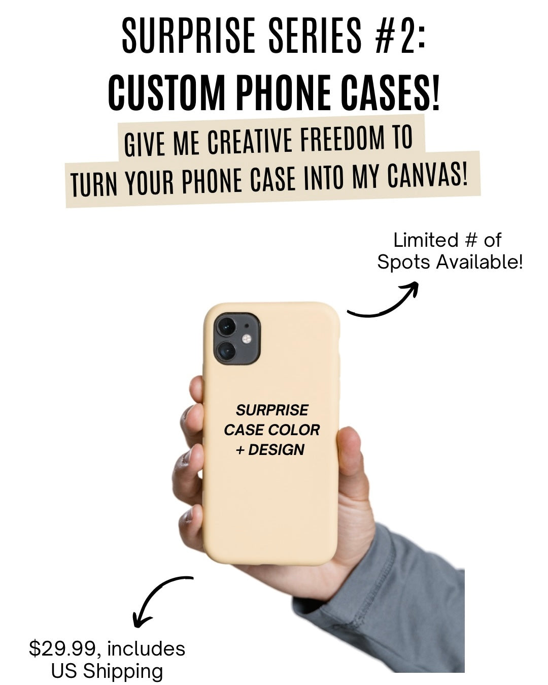 Surprise Series #2 - CUSTOM PHONE CASE